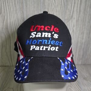 Visibly Toxic Uncle Sam's 4th of July Patriotic Hat Snapback Adjustable